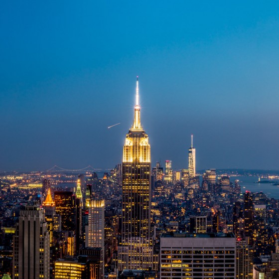 New York, vue du Top Of The Rock