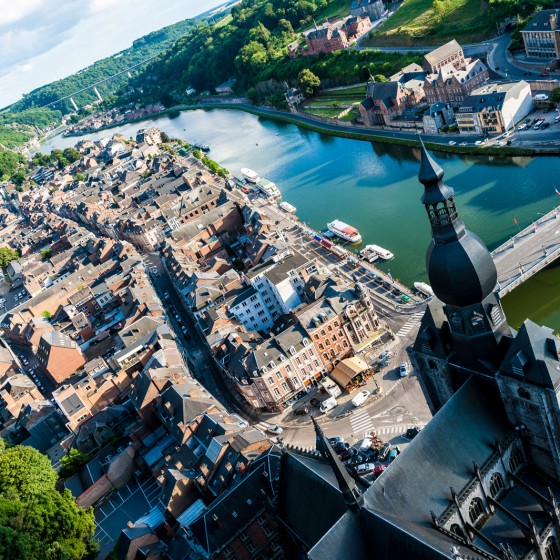 Dinant depuis la citadelle